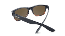 Load image into Gallery viewer, Glossy Black and Tortoise Shell Fade / Amber Fort Knocks